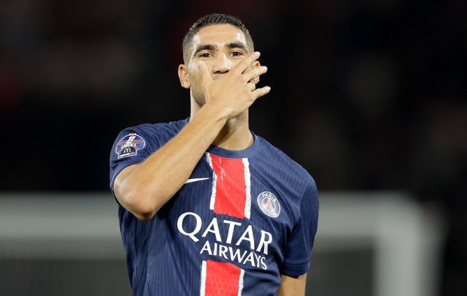 Achraf Hakimi muốn giành chức vô địch cùng PSG 